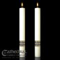  Complementing Altar Candles, Prince of Peace 1-1/2 x 12, Pair 